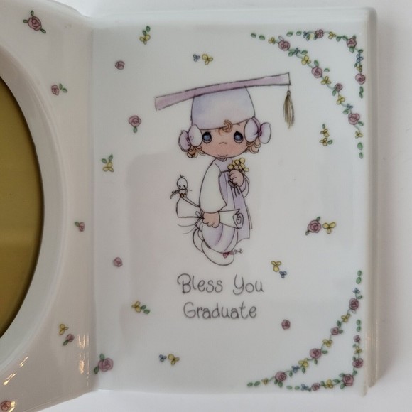 Vintage Precious Moments Graduation Frame Girl - Picture 5 of 9